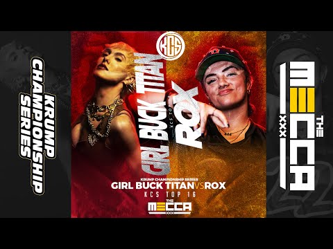 Girl Buck Titan vs Rox  top 16 #kcs #krump #explorepage #trending