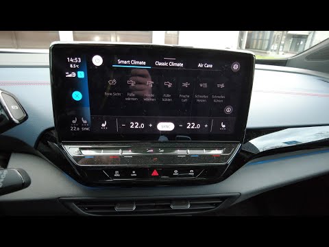 Klimaeinstellungen und Smart Climate beim VW ID4 GTX oder wie du schnell kalt und warm kriegst