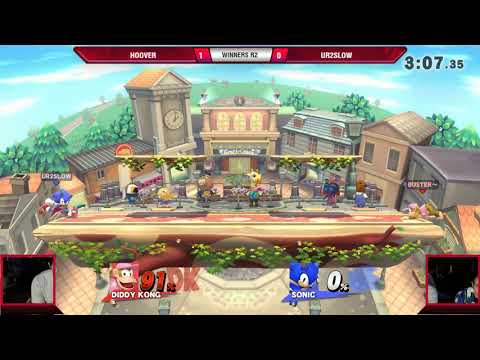 VS Weekly 11/8/18 - Winners R3 - Ur2Slow (Sonic) vs Hoover (Diddy Kong) - Smash 4
