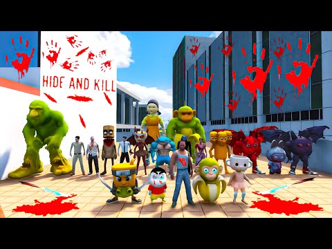 FRANKLIN PLAY HIDE AND KILL IN INDIAN BIKE DRIVING 3D