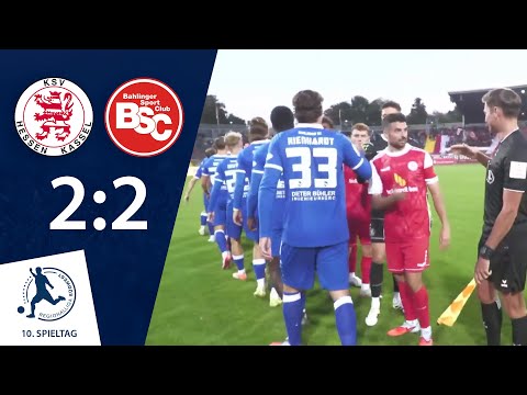 Bahlingen gibt rote Laterne ab | KSV Hessen Kassel - Bahlinger SC | 10. Spieltag RLSW