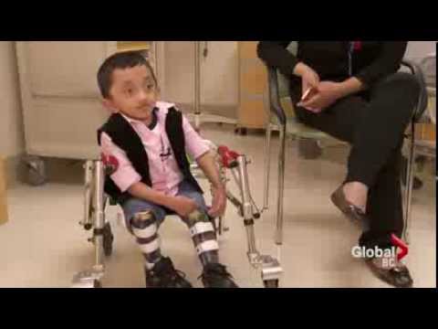 Brittle Bone Disease Doesn't Slow Down 9--Year-Old Faris