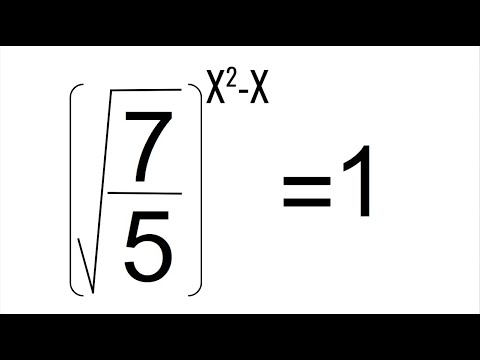 EXPONENTIAL ECUATION WITH ROOTS AND A MEMBER EQUALING 1. Basic Algebra