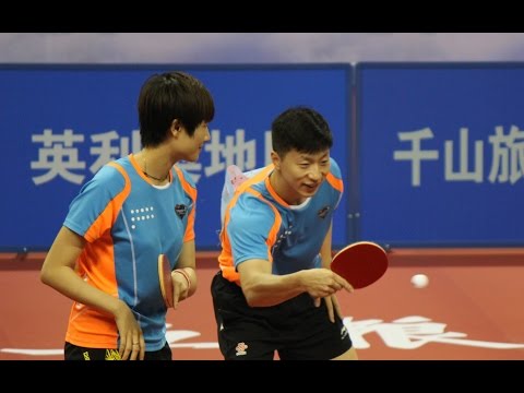 Ma Long/Ding Ning vs Yu Ziyang/Wang Manyu (2016 Chinese National Championships)
