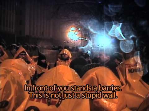 Ukrainian Orange Revolution message of non violence by Roman Tkach