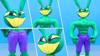 How to make Jax Mixed Hulk Smash 🎪 The Amazing Digital Circus TADC Clay Figure