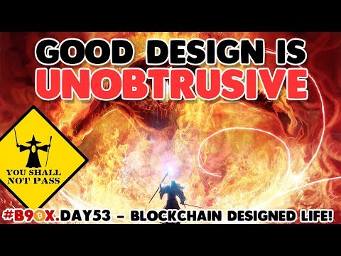Day 53 - Good Design is Unobtrusive - Get Out of Your Own Way!