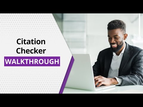 Free Citation Checker | Get Citation Analysis for Free - Trinka Product Walkthrough