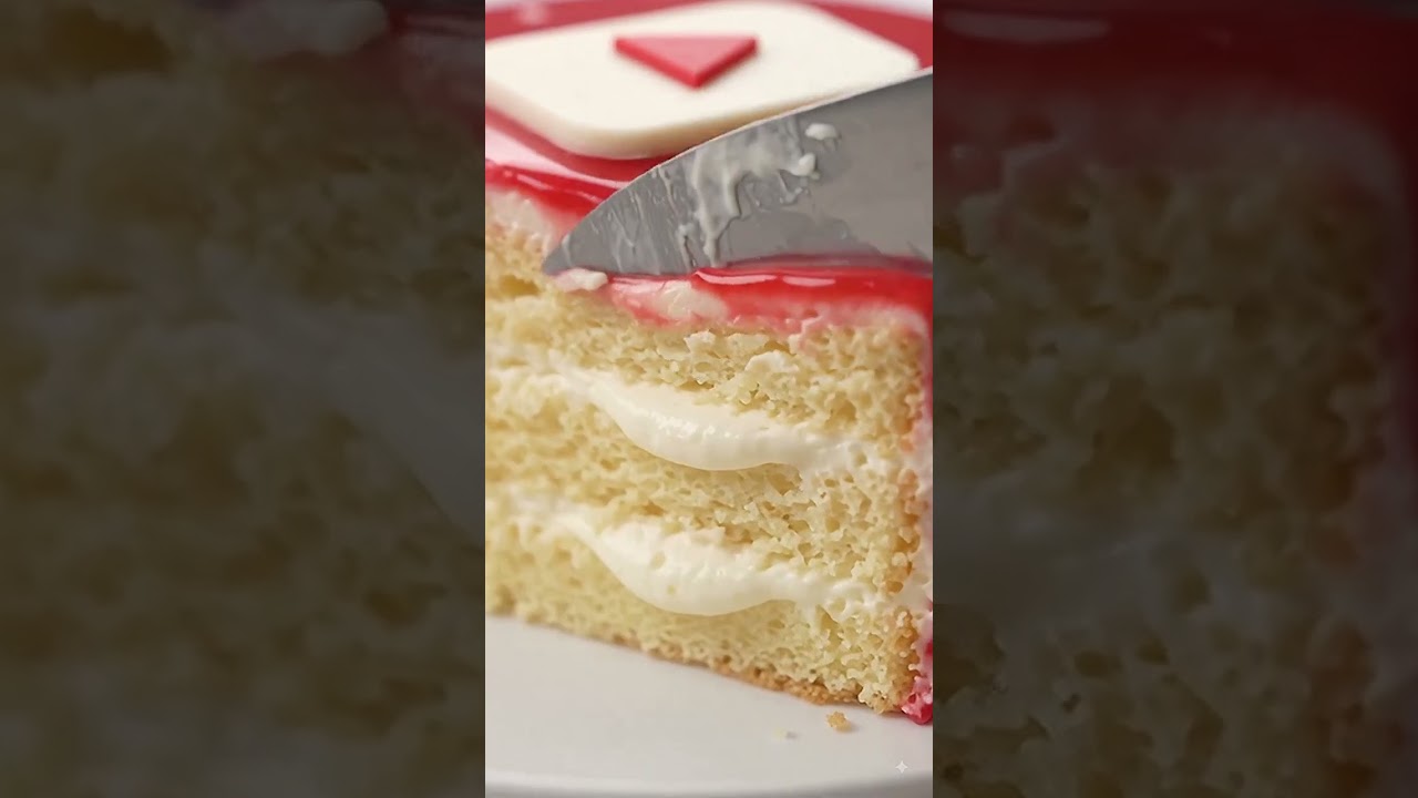 🎂 YouTube Cake Cutting ASMR 🔪 | Satisfying Cake Sounds #shorts #youtubeshorts #cakeasmr #cakecutting