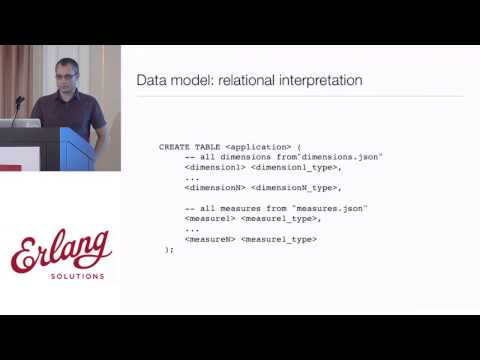Erlang Factory 2014 -- Step By Step Guide to Building an Application Analytics System