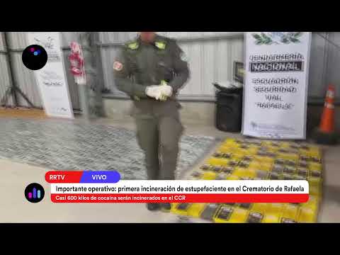 Incineración de estupefaciente en el Crematorio de Rafaela: Casi 600 kilos de cocaína