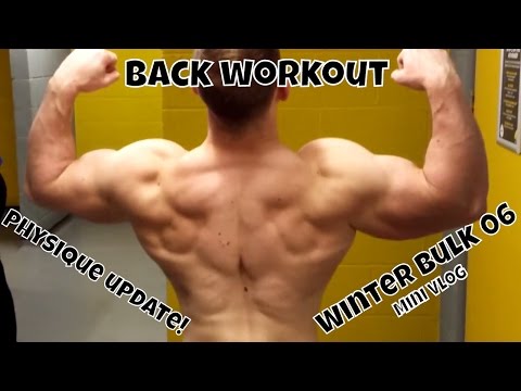 What a bad decision | Mini Vlog | Back workout | Winter Bulk 06