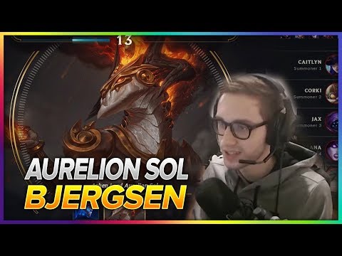 673. Bjergsen Aurelion Sol vs Corki Mid - Patch 8.9 Season 8 - BJERGSEN STREAM