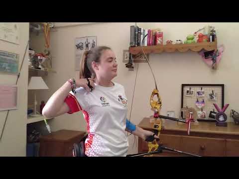 ISF STAY ACTIVE CAMPAIGN - ARCHERY - LEYRE FERNANDEZ (SPAIN)