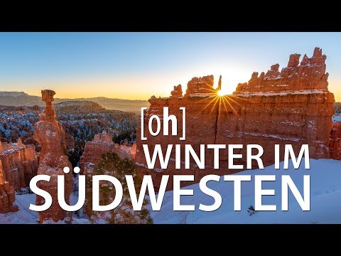 Winter im Südwesten USA - VLOG Bryce Canyon, Death Valley 4K