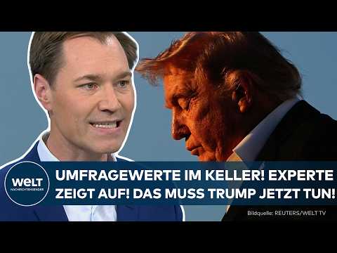 Video Thumbnail: USA: Trumps Umfragewerte im Keller! Experte zeigt auf! Das muss der Präsident jetzt tun!