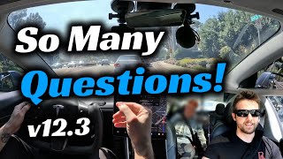 Thoughts on Elon and EV's While Using v12.3 FSD! | Customer Reactions! Ep 68