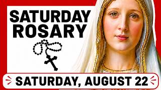 TODAY HOLY ROSARY: SATURDAY, AUGUST 22, 2026 - THE HOLY ROSARY SATURDAY
