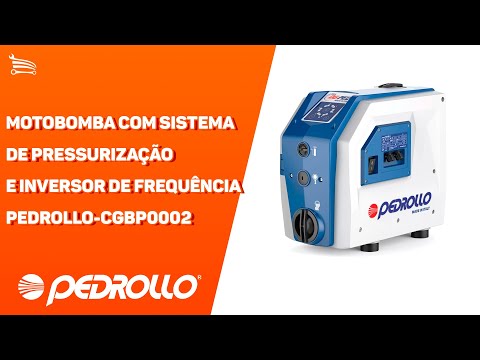 Motobomba DG-PED 3 com Sistema de Pressurização e Inversor de Frequência 1,0 CV Monofásico   - Video