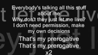 My Prerogative-Britney Spears w lyrics