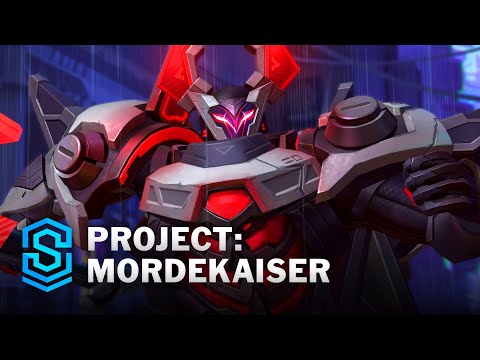 PROJECT Mordekaiser Wild Rift Skin Spotlight