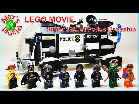 Vidéo LEGO The LEGO Movie 70815 : Le super vaisseau de la police secrète