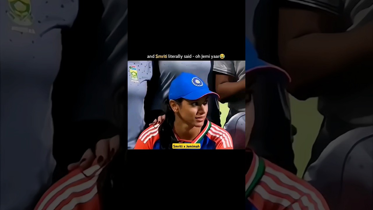 When Smriti Mandhana got fed up with Jemimah Rodrigues 😂 #ytshorts