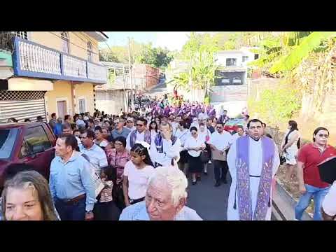 3er Vía Crucis || Cuaresma 2026 ✝️ Cruz Verde 💚 ilobasco, Cabañas, El Salvador 🇸🇻