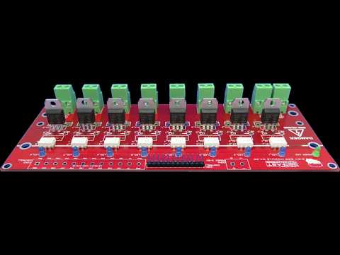 Przekaźnik SSR 8 kanałów dla Arduino Rasberry Pi ESP32 Produkt Polski