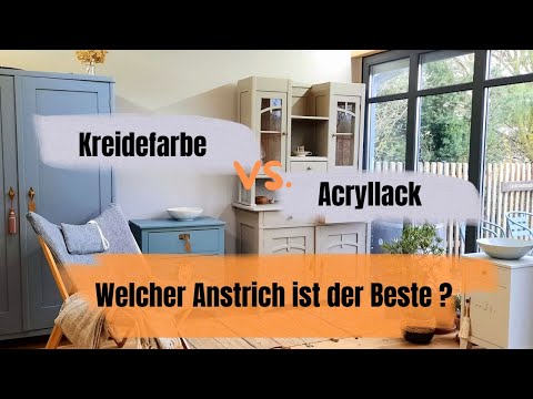 Der entscheidende Vergleich für dein nächstes DIY-Projekt: Acryllack oder Kreidefarbe ?