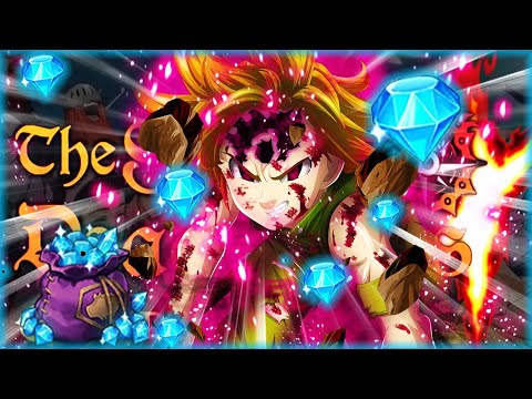 200 GEMS DEEP!? BLUE DEMON MELIODAS SUMMONS! | Seven Deadly Sins Grand Cross