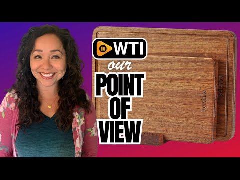 Solid Teak Wood Cutting Board Set One Piece - WTI product video review
