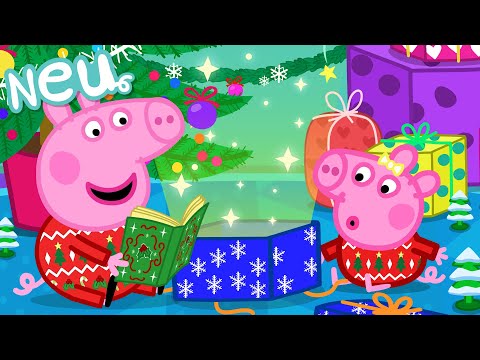 Peppa-Wutz-Geschichten 🎄 Heiligabend 🎁 Videos für Kinder