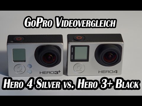 GoPro HERO 4 Silver VS HERO 3+ Black | Bildqualität Vergleich