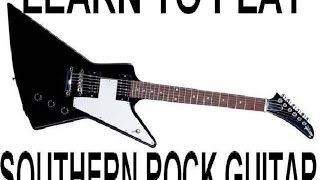 Southern Rock Introduction Video Scott Grove Beginner Guitar