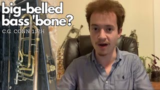 Video thumbnail for The Mighty Conn 112H Bass Trombone! | Instrument Reviews by Samuel Plays Brass