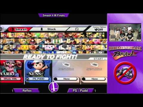 Birmingham Brawl 4 Smash 4 Singles WF - Reflex (Wario) vs. PS|Pudd (Ness)