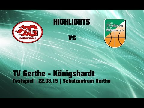 Highlights: TV Gerthe U18 vs. Königshardt (Test 15/16)