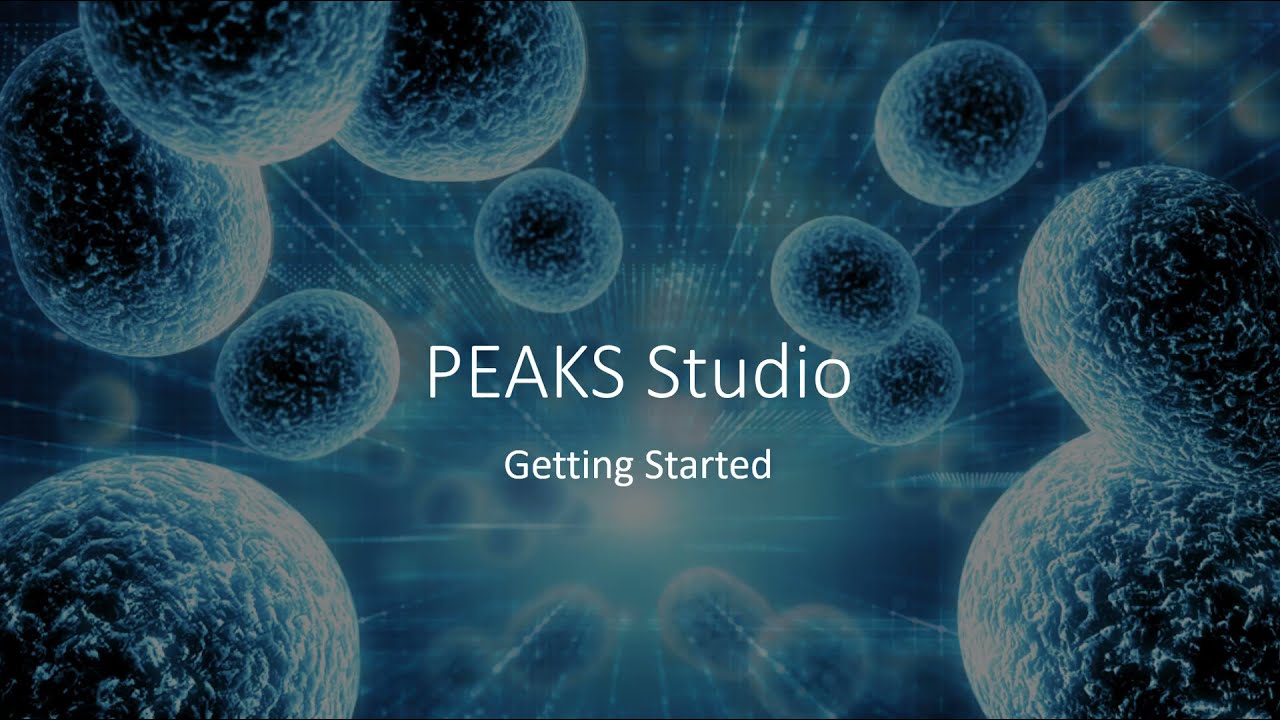 PEAKS Studio: Protein Identification and Quantification Tutorial