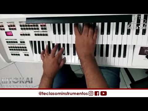 Orgão Eletrônico Tokai D2 Classic / Hino 120 H5 Ccb / Loja Teclasom
