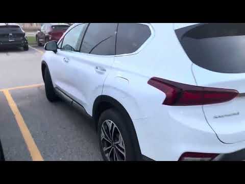 2020 Hyundai Santa Fe 2.0T Ultimate AWD in White for sale at Finch Hyundai in London, ON