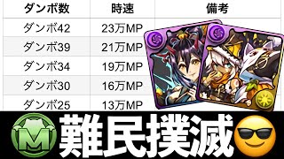 【ハロウィン初級】モンポ効率レイワの2倍！ダンボ25以上なら周回しないと損【パズドラ】
