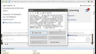 Scraping Exhibitor list from Interpack website using WebHarvy