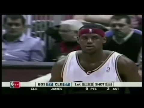 LeBron James vs Boston Celtics 12.13.2003 Highlights