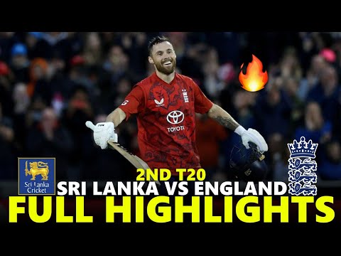 England vs Sri Lanka Full Highlights 2nd T20 2026 | ENG VS SL
