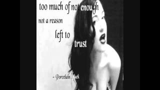 Too Much of Not Enough alternate version - Porcelain Black