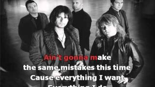 Gotthard - Everything I Want /Lyrics