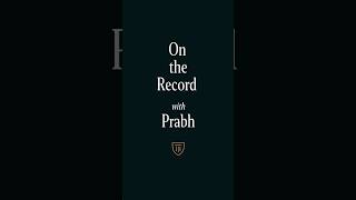 What Won't Change as Steno Grows | On the Record with Prabh