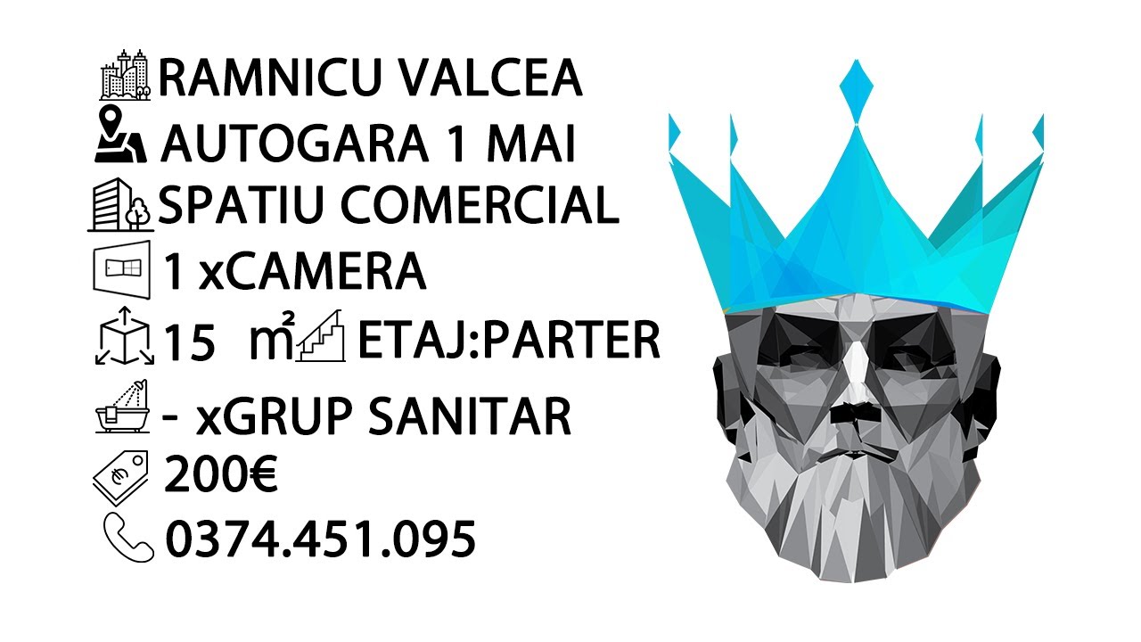 Tur video Spatiu comercial 1 | Coafor | Frizerie | Cosmetica 
