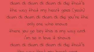 Marie Serneholt  - that&#39;s the way my heart goes lyrics